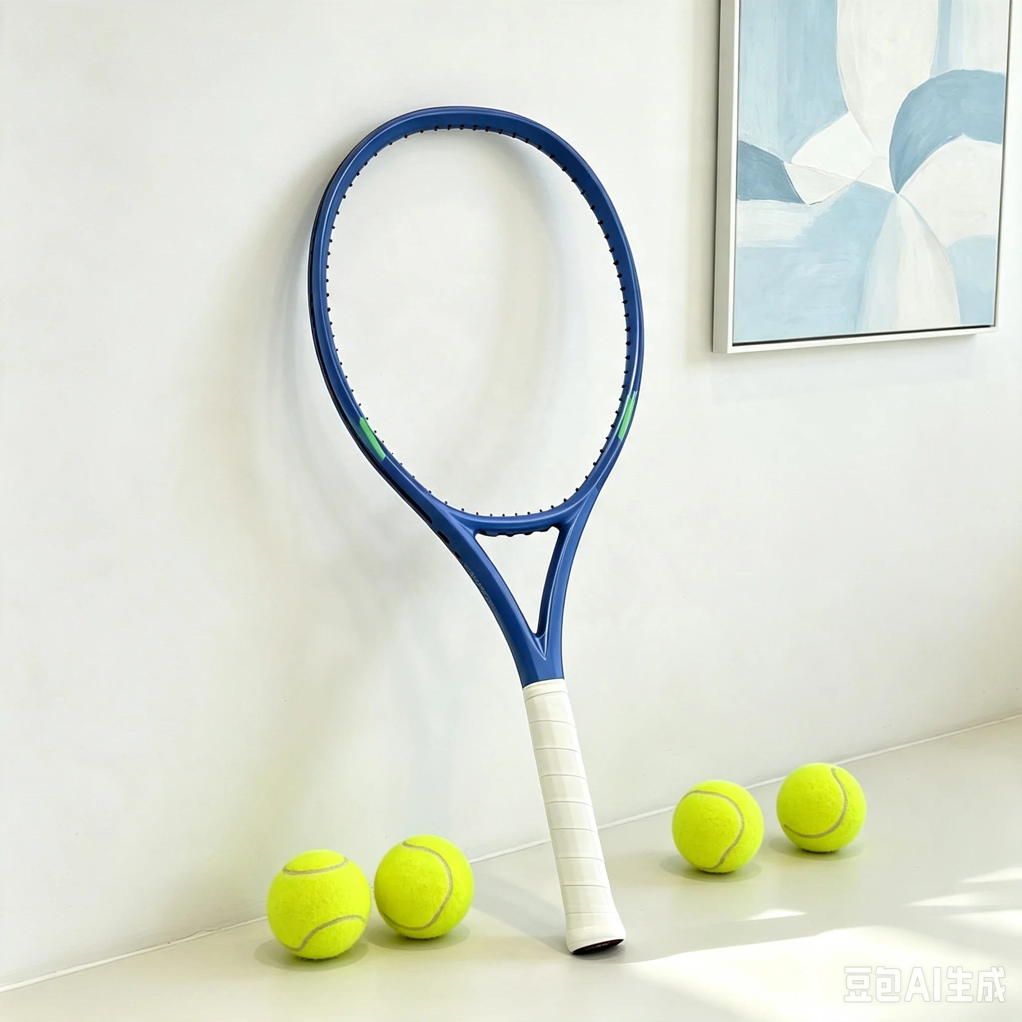 Custom Logo Available Ultralight 100 Full Carbon Fiber Shock Absorbing Tennis Racket for Adult Intermediate Professional Players