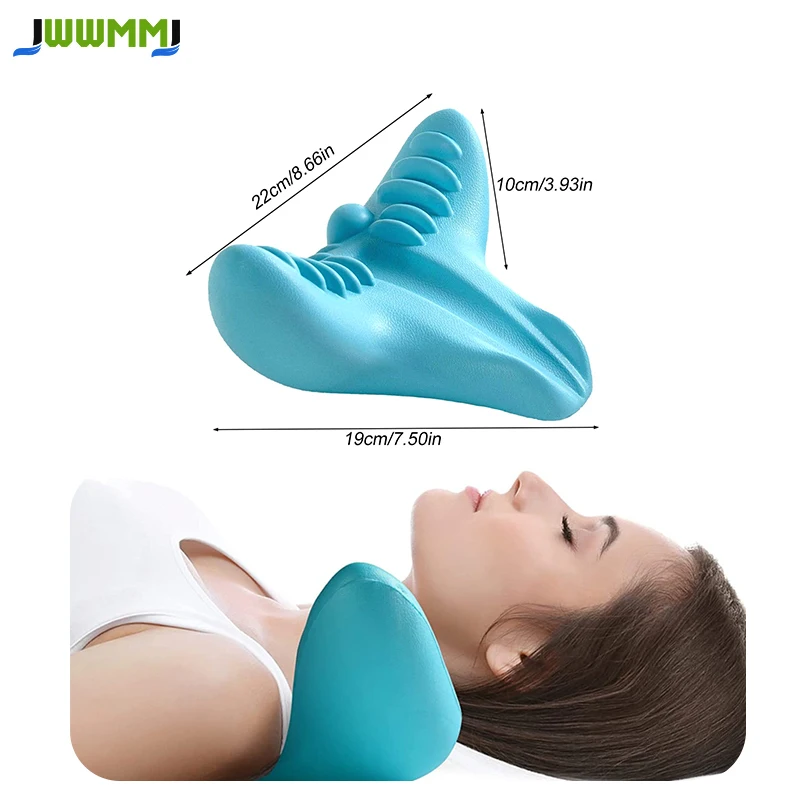 1Pcs Multifunctional Cervical Repair Pillow Neck Massage Traction Pillow Neck Massager Cervical Vertebra Massage Acupuncture