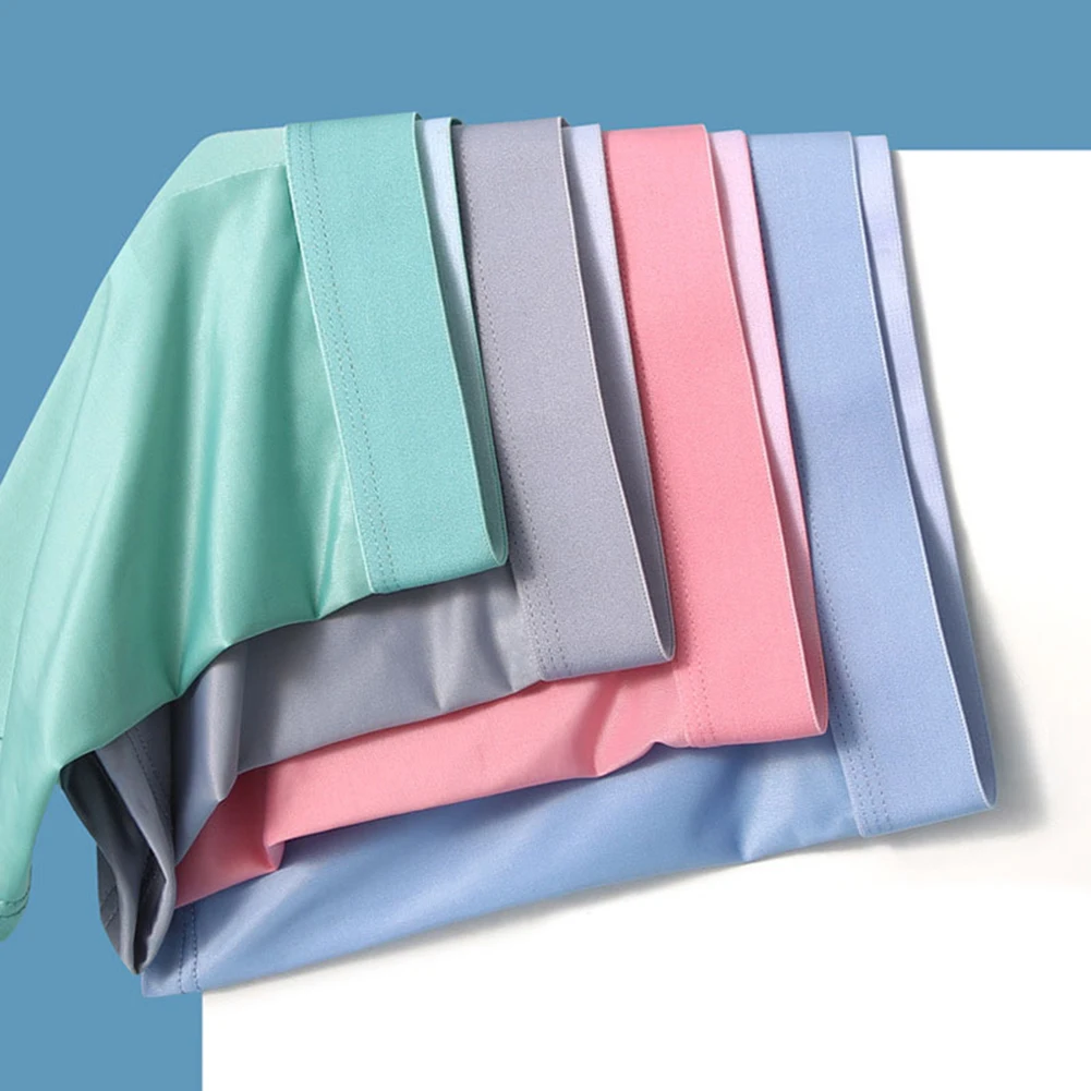 Ice InjUnderwear-Boxer respirant sans couture pour homme, slip de sport cool, grande taille