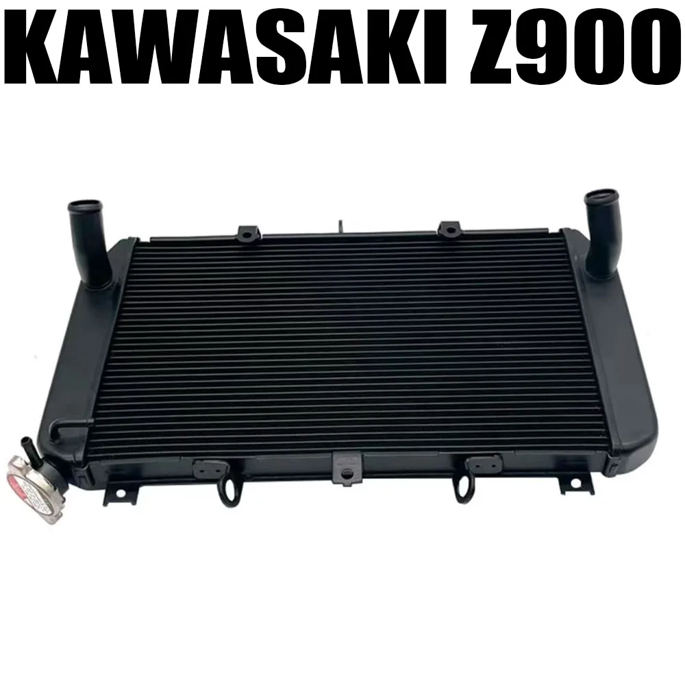 Z 900 Motorcycle Aluminum Engine Radiator Coolant Cooler Cooling Water Tank System FOR KAWASAKI Z900 2017 2018 19 20 21 2022