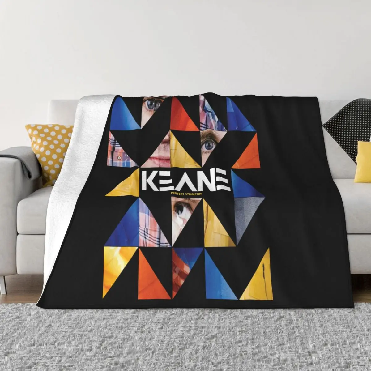 Keane Perfect Symmetry альбом рок-группа черный размер S 3XL индивидуальная распродажа модное одеяло