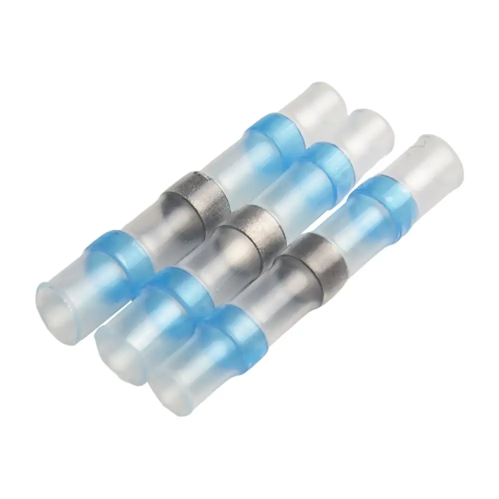 Waterproof Solder Seal Butt Terminals Heat Shrink Wire Connector Kit Electrical Cable Splice For Qiyue Automotive Marine Wiring