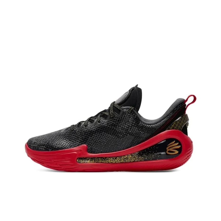Under Armour Curry 12 Low top Basketball Shoes Unisex Black Gray 6004077-001