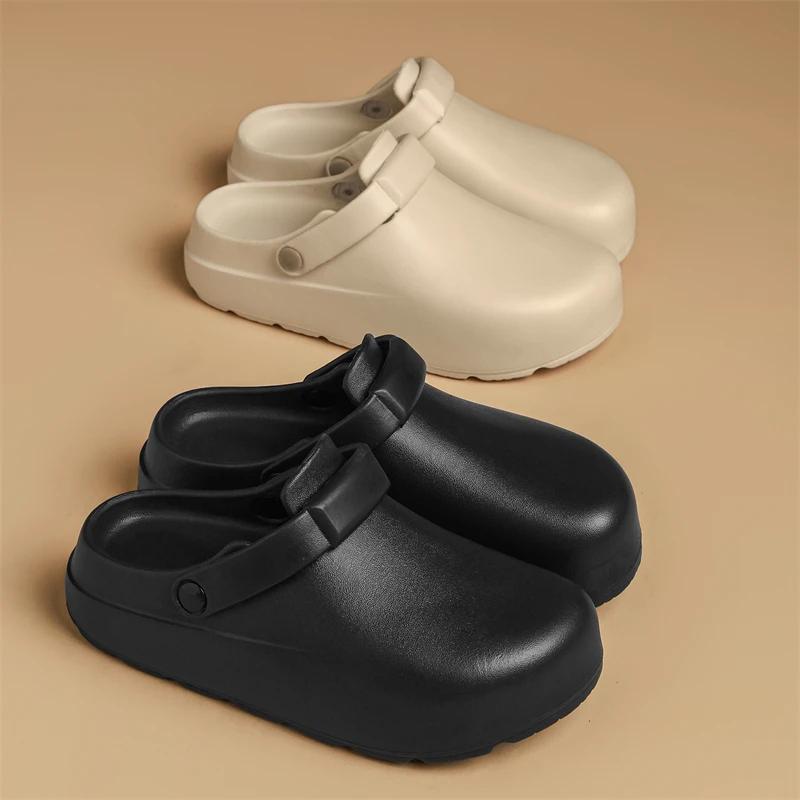 Sandalen Damen 2025, Sommer, neue Baotou-Hausschuhe, rutschfeste, leichte Strandschuhe – Detail 6