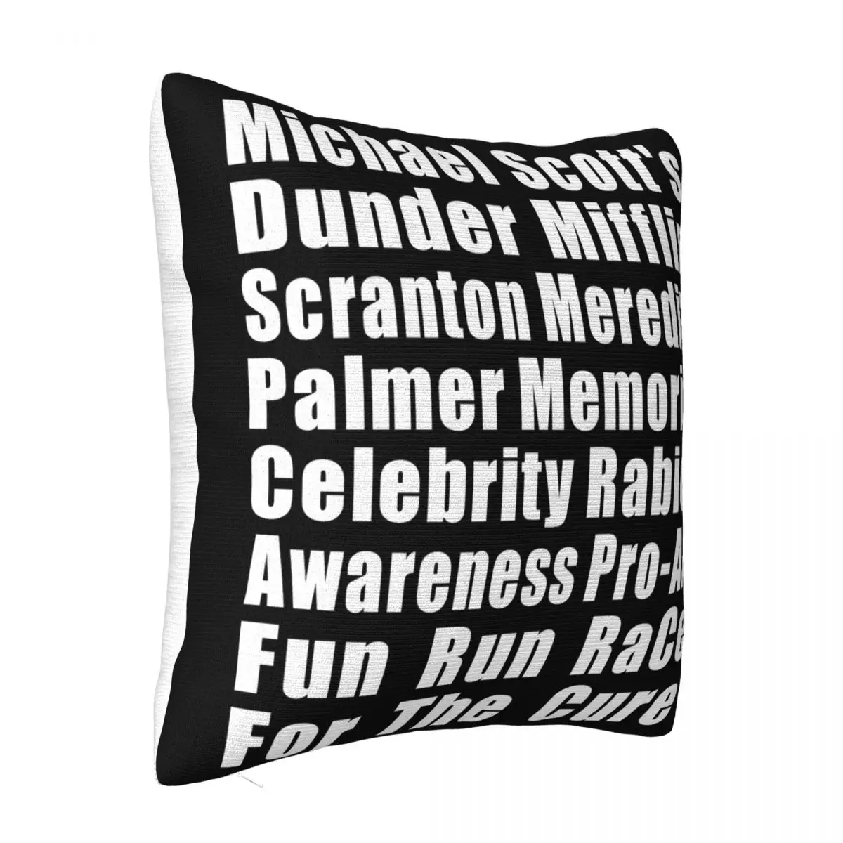 Dunder Mifflin Fun Baseball Run Hats The Office Fun Run Dunder Mifflin Meredith Rabies Pillow Case