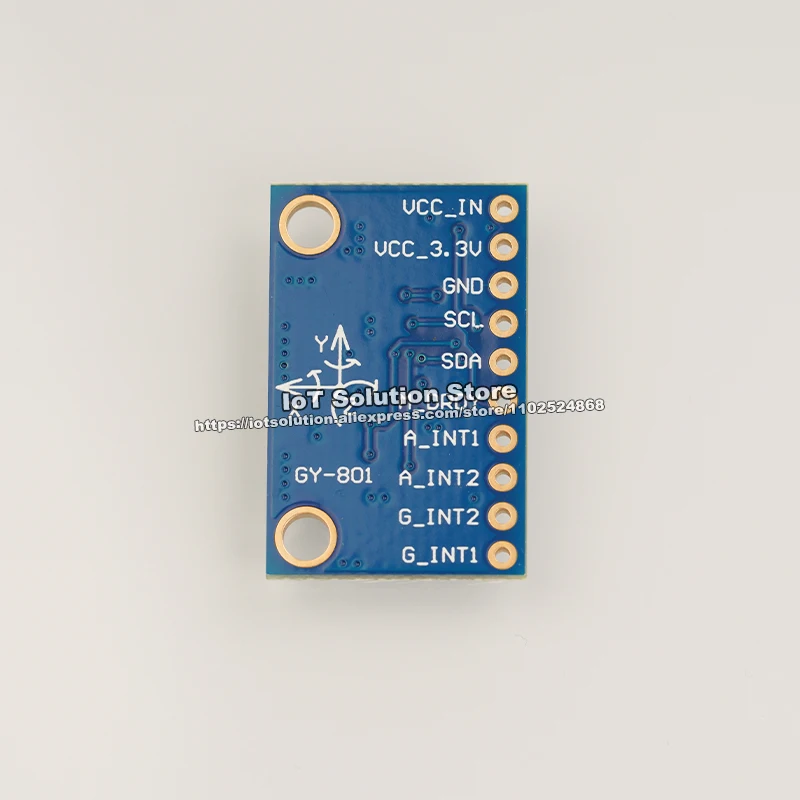 Imagem -03 - Módulo Magnético do Sensor da Pressão do ar do Campo Giroscópio de Eixos L3g4200d Adxl345 Aceleração Hmc5883l Bmp180 em Gy801