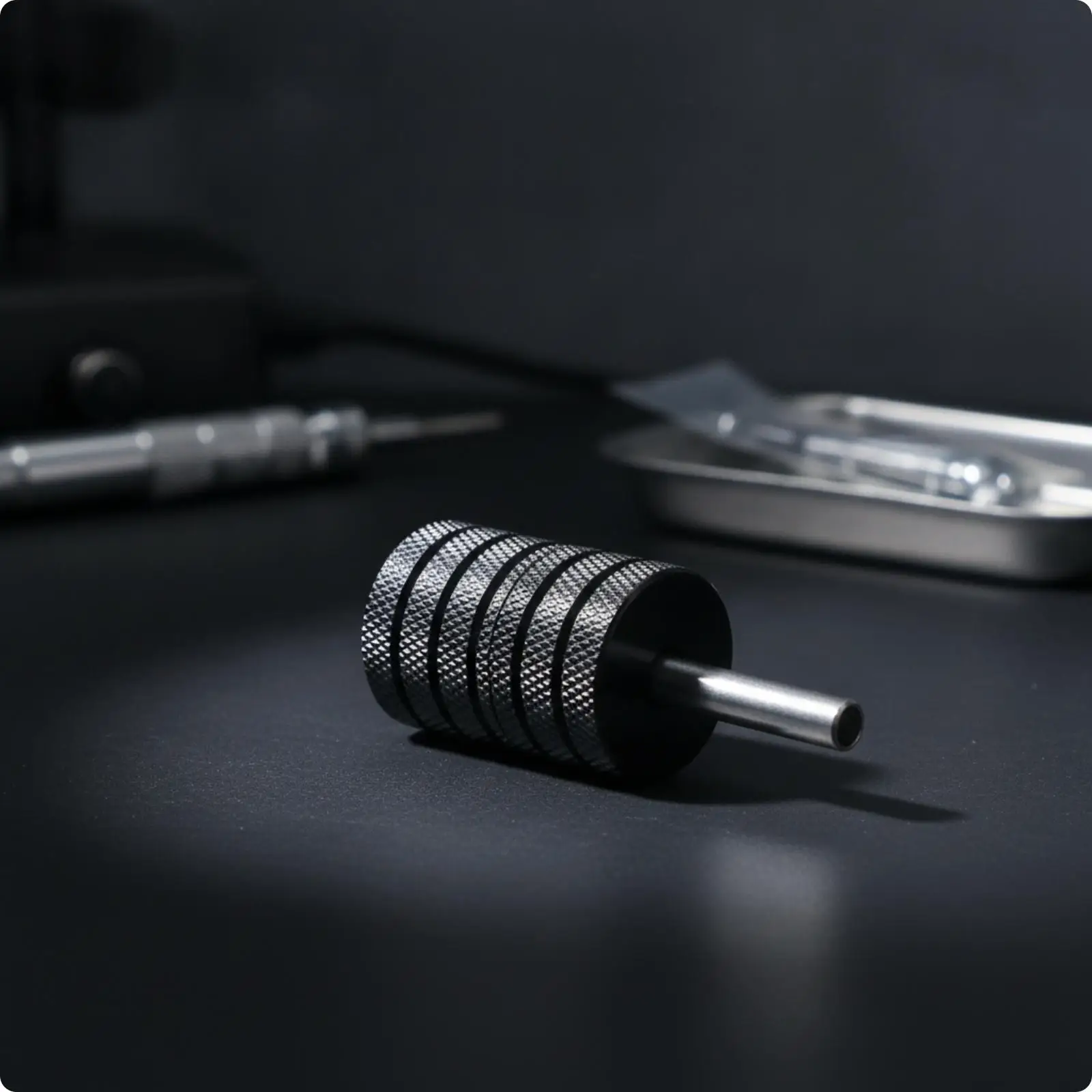 Ergonomic Aluminum Alloy Handle Grip for Permanent Art Marker Self-lock Structure Anti-fatigue Design for Professional Artist