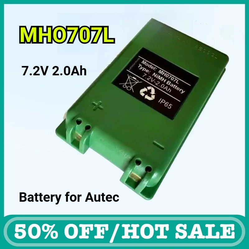 Crane Remote Control 7.2V 2000mAh Rechargeable Battery for Autec MH0707L NC0707L FUA10 UTX97 Transmitter  CB71.F
