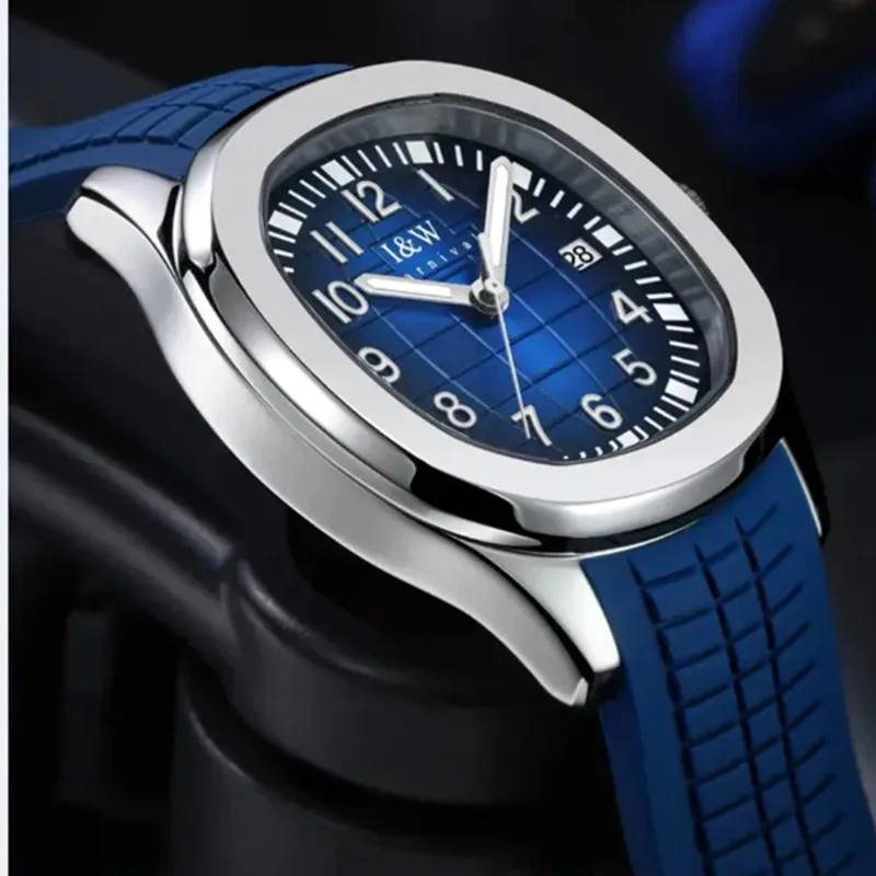 

КАРНАВАЛ Механические часы для мужчин Роскошные брендовые часы NH35 Автоматические силиконовые спортивные наручные часы 30 м Водонепроницаемые Montre Homme