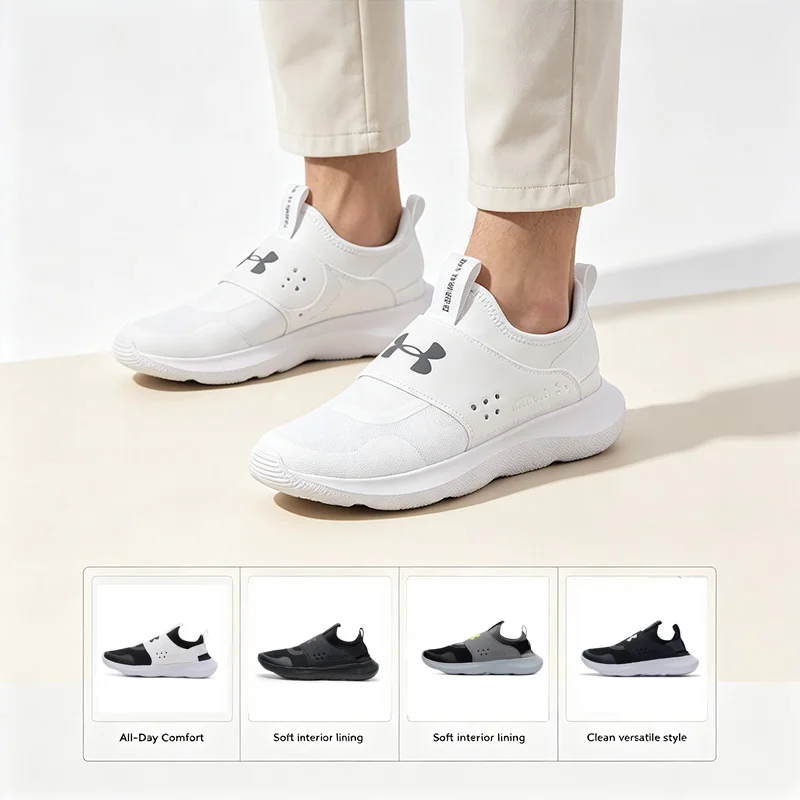 Armour Under Men Breathable Running Shoes Cushioning Comfortable Training Casual Sneakers 3024870-106|3027000-002 |