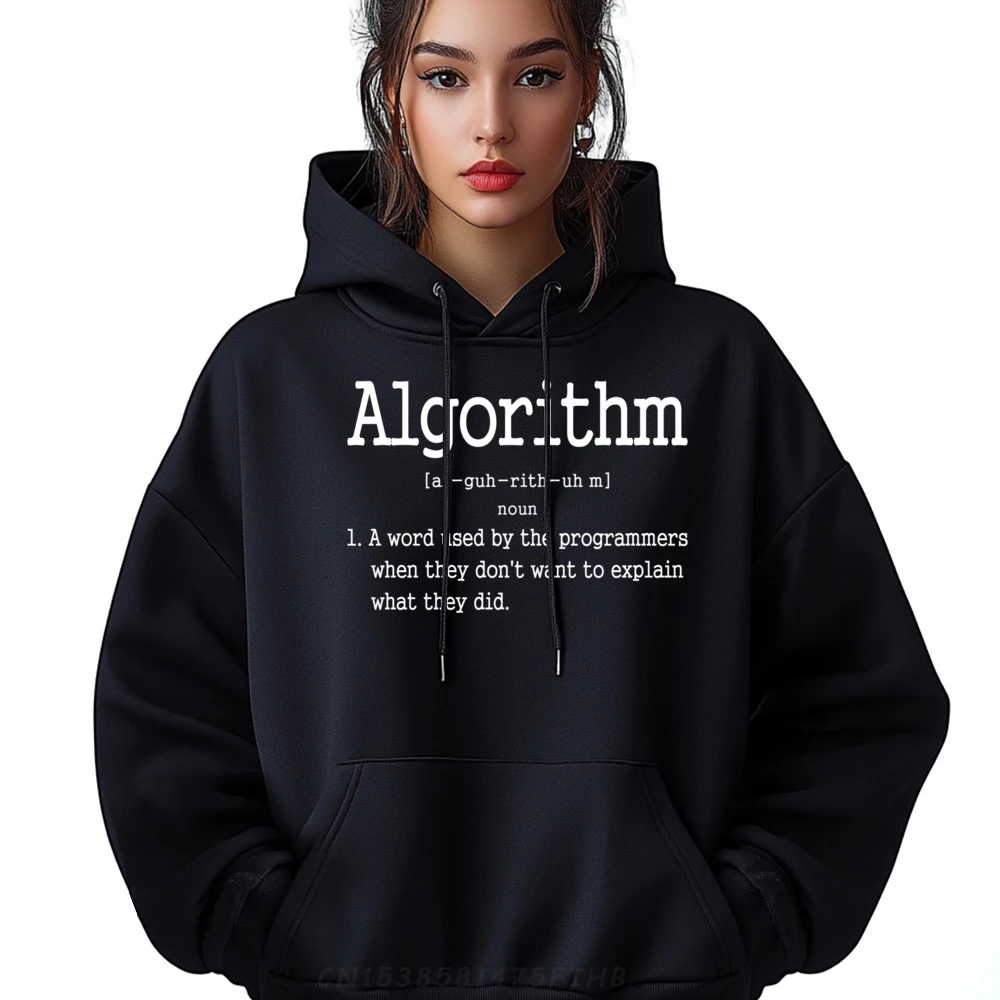 

Funny Computer Programmer Algorithm Definition Harajuku Unisex Christmas Leisure Men Christmas Sweater Long Sleeve