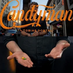 Candyman by Tobias Dostal Gimmicks Illusions Street Magic Close up Magic Tricks Walk Around Performer Magician Props Funny