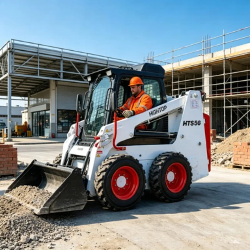 SCW-1200 Free Shipping Mini Skid Steer Loader Multifunctional Fully Hydraulic Mini Loader Skid Steer With Attachments