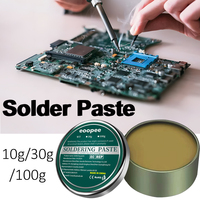 10g/30g/100g Soldering Flux Lead-Free Solder Paste Easy Soldering Iron Repair Iron Piece PCB LED Soldering Repair 1/2/3pcs