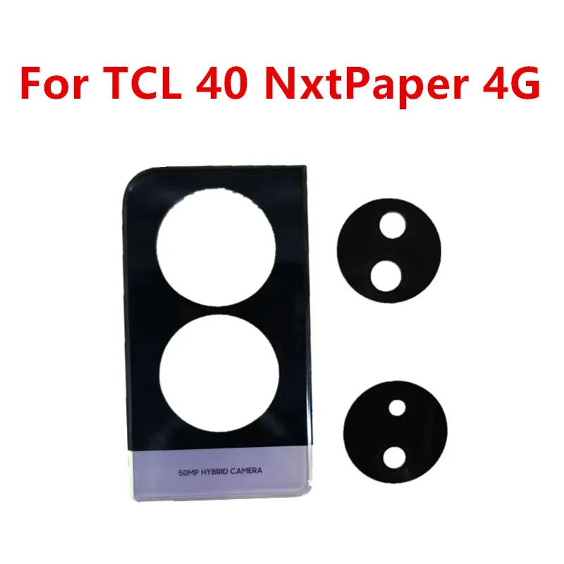 Camera Lens For TCL 40 NxtPaper 4G T612B Housing Rear Back Lens Cover Repair Parts