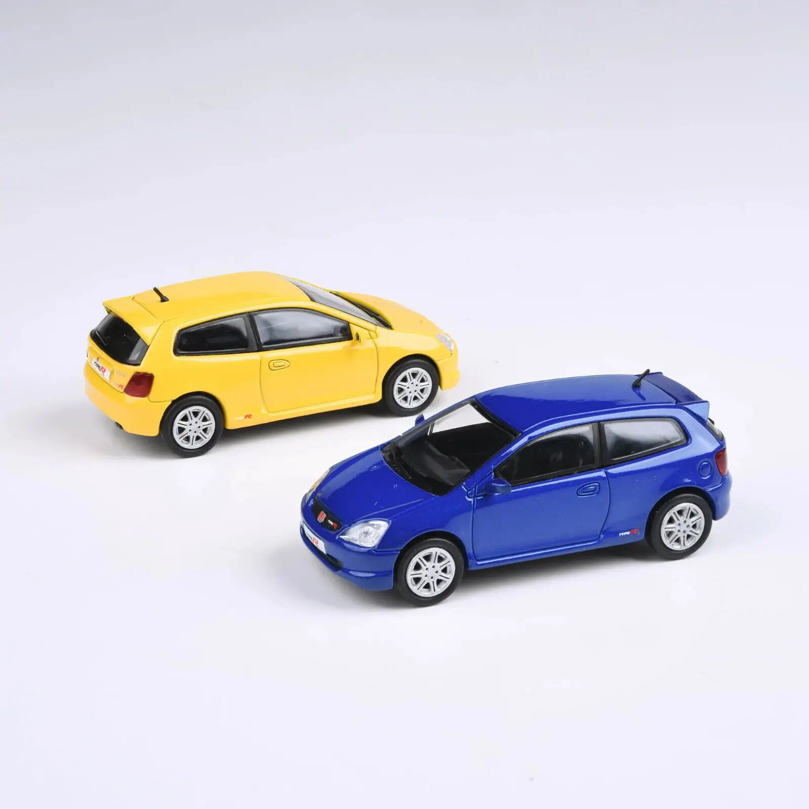 NEW PARA64 1/64 Scale Civic Type-R EP3 2001 Alloy Toy Cars 3 inches 7cm Models For Collection Gift