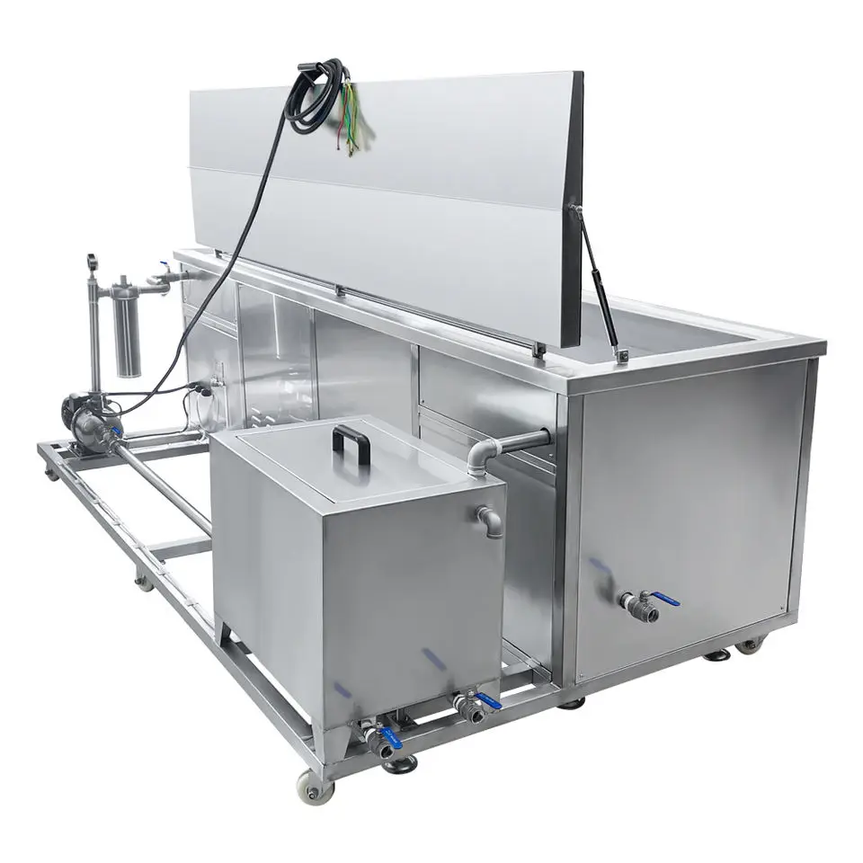 تخصيص 100L 150l 200l 300l حمام التنظيف بالموجات فوق الصوتية الصناعية مع تعديل الطاقة الموقت سخان