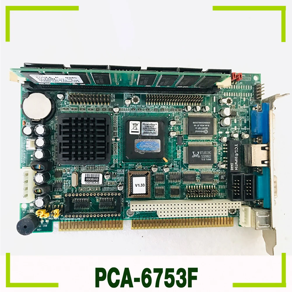 ISA Half-length Card Industrial Control Equipment Machine Motherboard For Advantech PCA-6753 Rev. A2 PCA-6753F