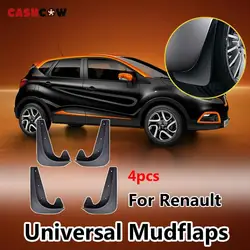 Set Universal Mudflaps Mud Flaps Flap Splash Guards Mudguard For Renault Megane Kwid Captur Clio Kadjar Espace Scala Zoe Laguna