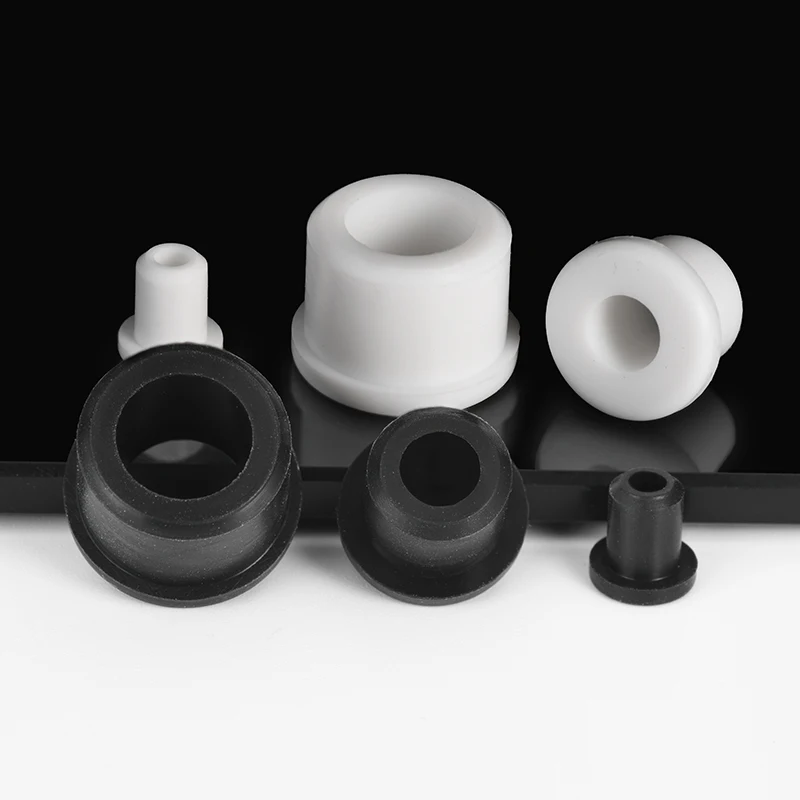 Weiyi 3,3mm - 113,6mm Runde Hohle Silikon-Gummi-Öse Loch-Typ-Stecker Kabel-Verdrahtungsschutz-Buchsen O-Ring Dichtung – Detail 4