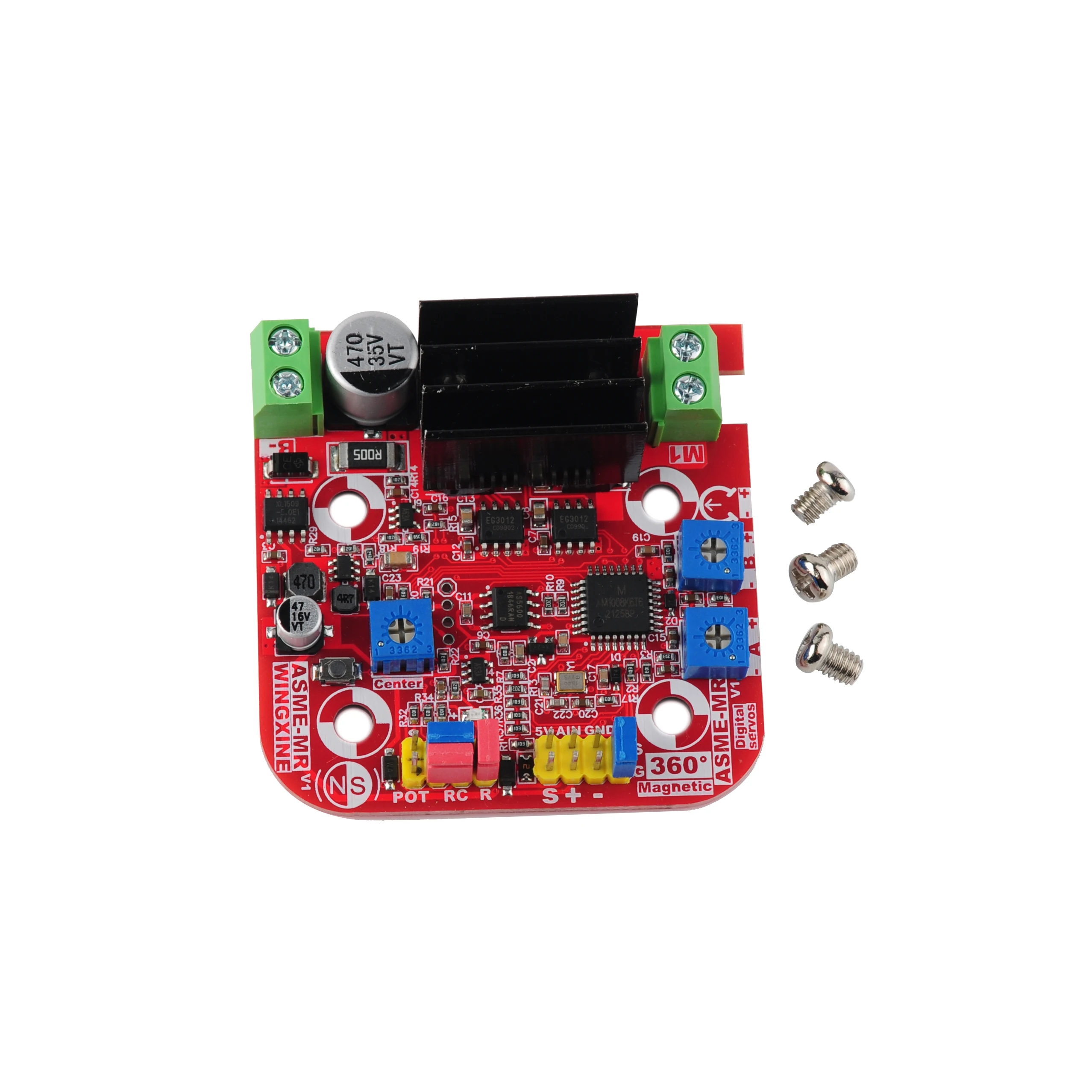

Servo Controller Module For ASME-MRB ASME-MRA Series 360° Magnetic Encoder Digital Servo Driver Robot Parts