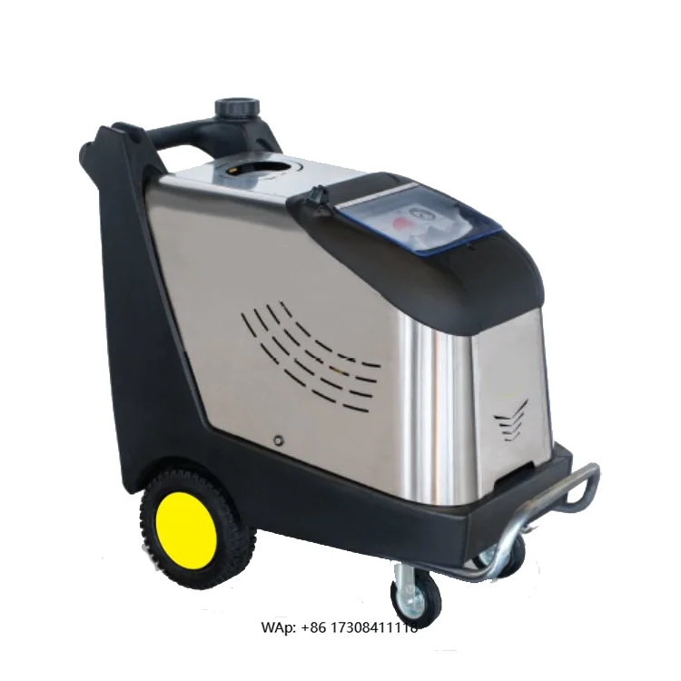 6500W Hot and Cold Water High Pressure Cleaners for Rust Greasy Dirt Removal 200Bar Electric Factory Workshop Pressure Washers