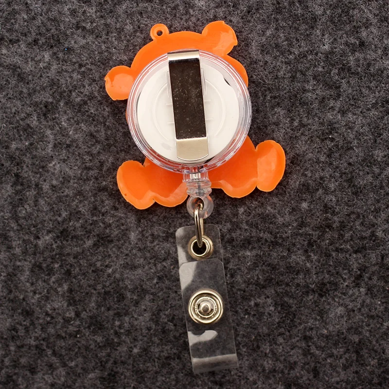 Cute Panda Ladybird Style Badge Reel infermiera lavoratori Enfermera ID Holder Girl Boy accessorio porta biglietti da visita retrattile