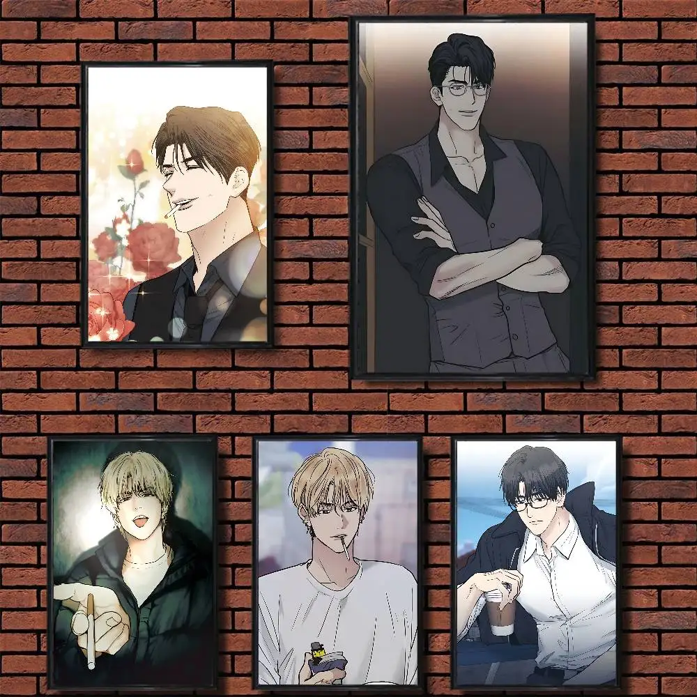 

Comic strip Payback Poster Trendy Wall Art For Coffee Office Bar Decoration Best Gift Good Sticker Printed On PP Paper