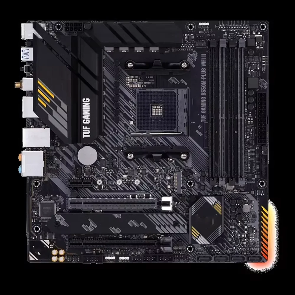 TUF GAMING B550M-PLUS WiFi II AMD B550 Gaming Motherboard DDR4 Stable Performance