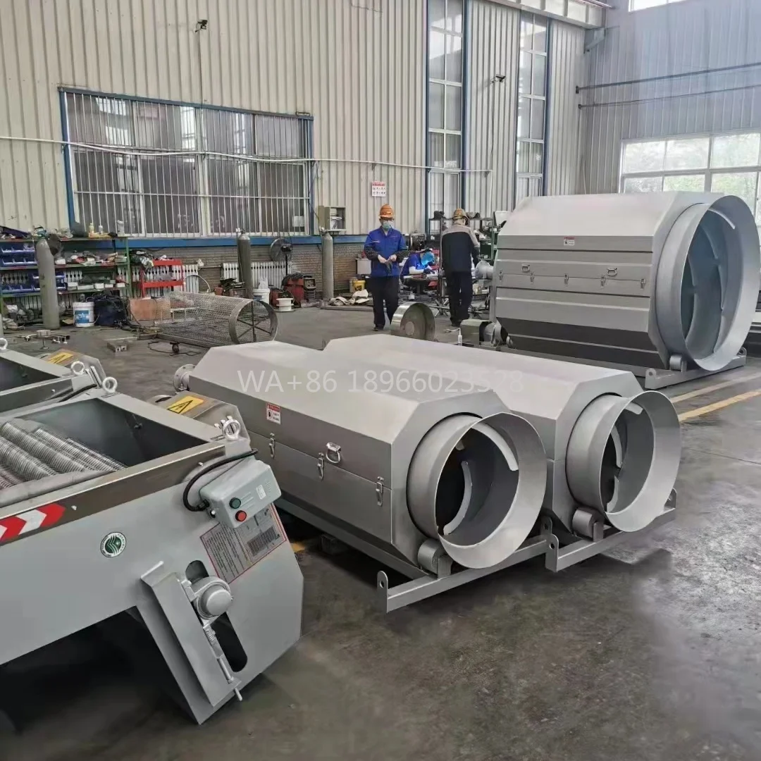 التشغيل في معالجة المياه في خط المواد الغذائية الصناعية PrContinue طبلة الفلتر الدوارة معدات فصل الصلبة السائلة المستمر