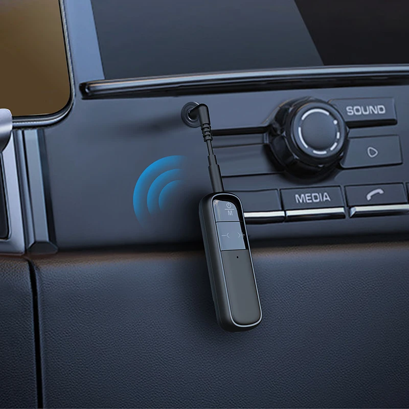 

Аудиоадаптер Bluetooth 3,5 мм AUX Jack для наушников Автомобильные стереодинамики с музыкальным приемником A2dp Адаптеры Hands Free Blue-tooth