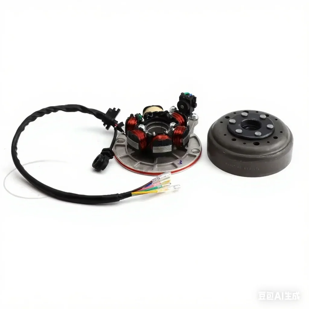 Motorcycle Ignition Magneto Stator Flywheel With Light For YINXIANG YX 140cc 1P56FMJ W063 Engine BSE SDG SSR 1P56FMJ W063 Parts