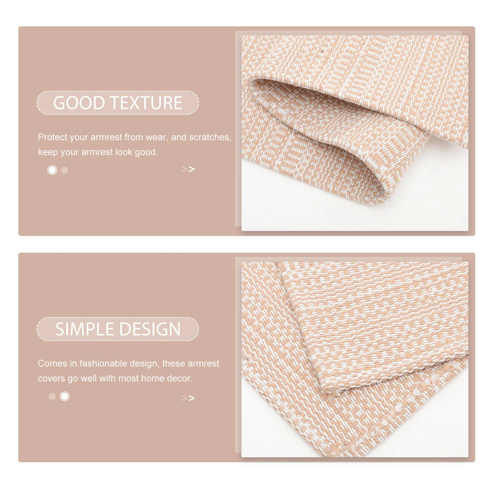 

Stretch Sofa Armrest Cover for Home Use Fits Most Couches Chairs Anti Wear Arm Protectors Modern Stylish Design