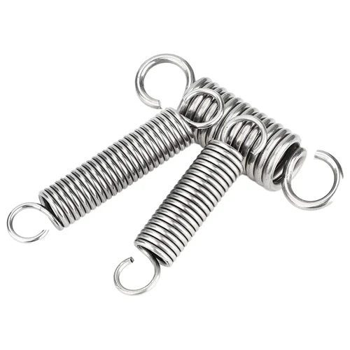 Imagen 2 del producto 2 uds 304 gancho doble S de acero inoxidable resorte de tensión pequeño diámetro del alambre 1,5mm/2,0mm longitud 30-200mm OD 10-20mm resortes de extensión
