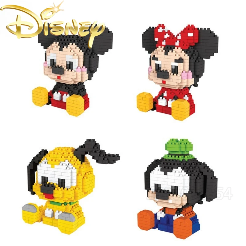 

Disney's New Children's Building Block Toys Educational DIY Splicing Toys Micro Particle Building Blocks Children's Toys
