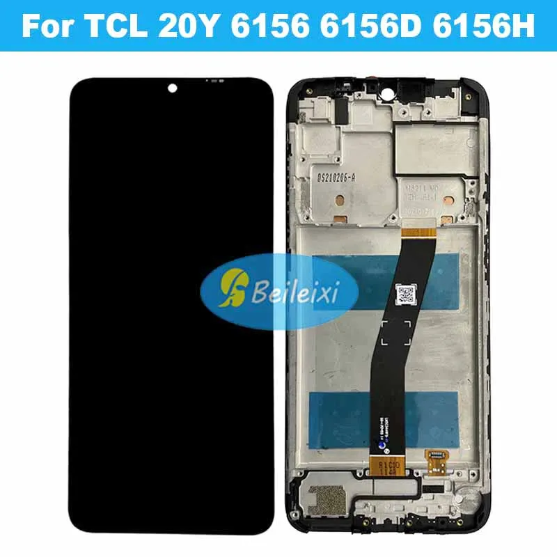 For TCL 20E 6125 6125F 6125A 6125F1 LCD Display Touch Screen Digitizer Assembly For TCL 20Y 6156 6156A 6156D 6156H 6156A1