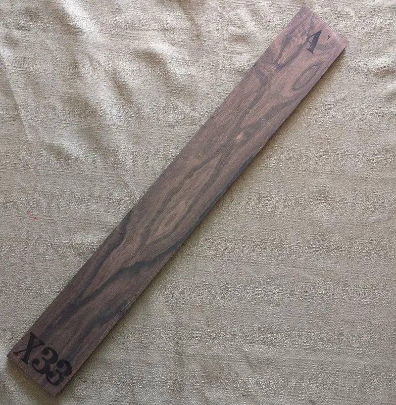 A pattern Ziricote 12 stamens broken cloth wood guitar fingerboard wool board guitar fingerboard material accessories