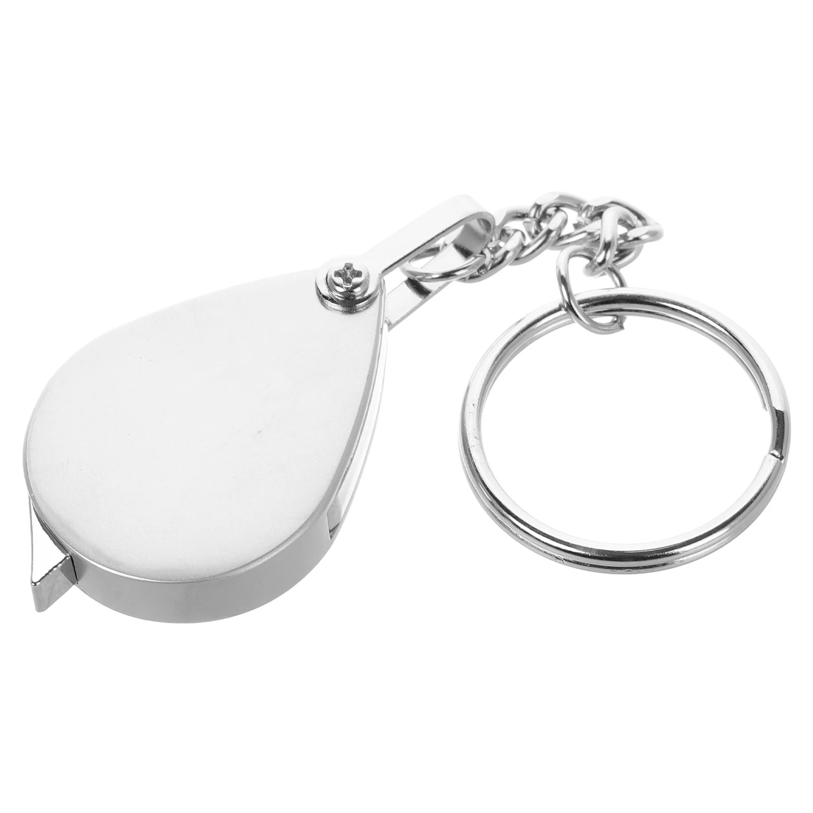 

Folding Magnifying Glass Portable Mini Reading Glasses Keychain Jewelry Inspection Appraisal Hand Lens Botany Pocket