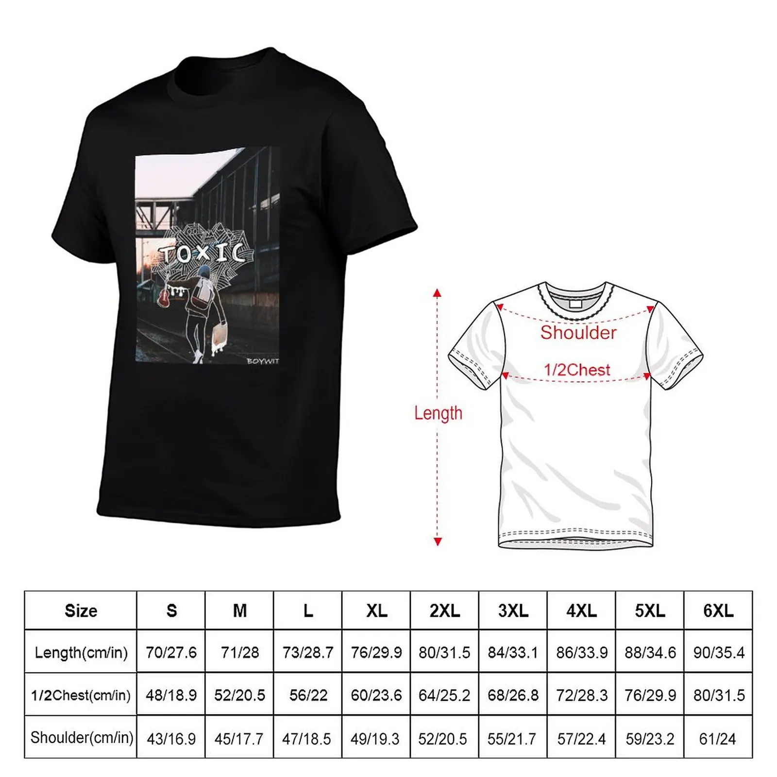 boywithuke Toxic T-Shirt Sport Basic Moisture Wicking Tee