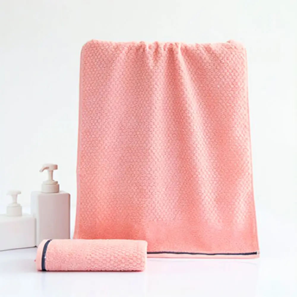 Pure Cotton Washcloth For For Grace 7253 Highly Absorbent Soft Face Towel Breathable Bathroom Essential Simple Solid Design