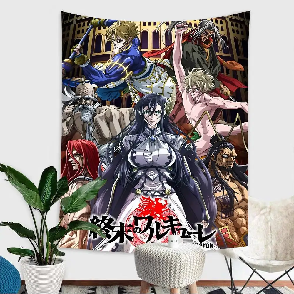 سجل أنيمي من قماش خلفية قابلة لإعادة الاستخدام من Ragnarok، قماش خلفية مطبوع عليه حيوانات لتزيين حفلات أعياد الميلاد للأطفال