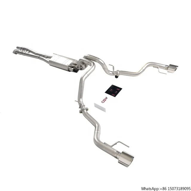 

CGW Top Quality Performance Valve Exhaust Muffler Pipe with Remote Control for F150 3.5TT