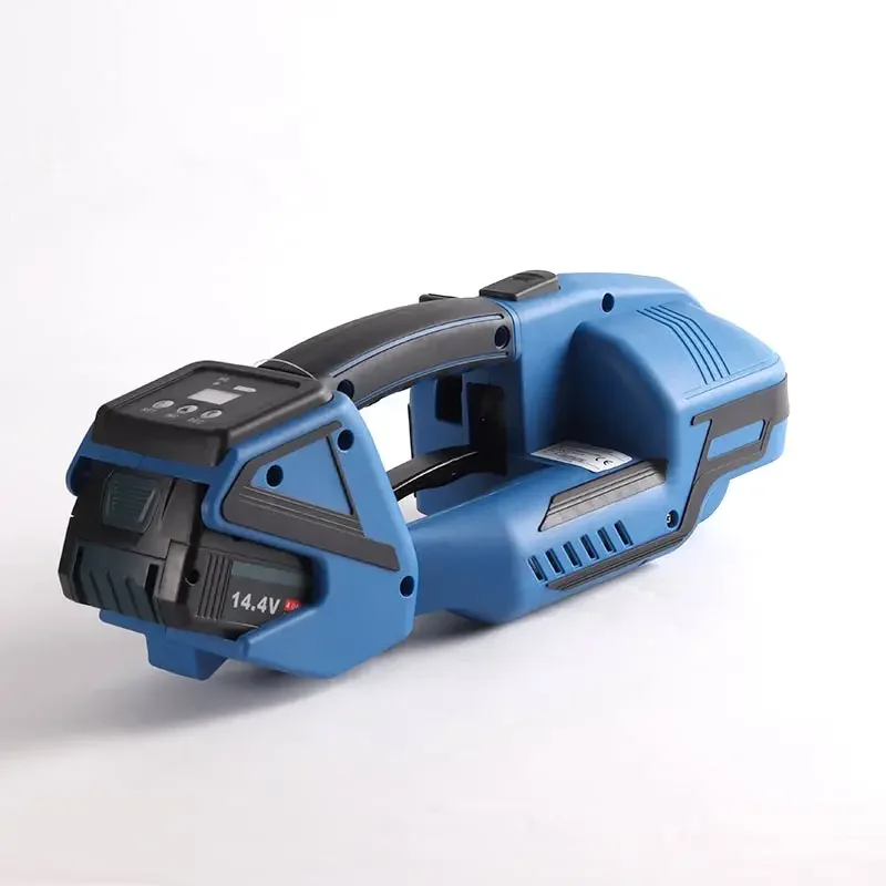 

JDV16 electric portable baler buckle-free wood strapping strap tightening one-piece strapping machine hot melt plastic steel