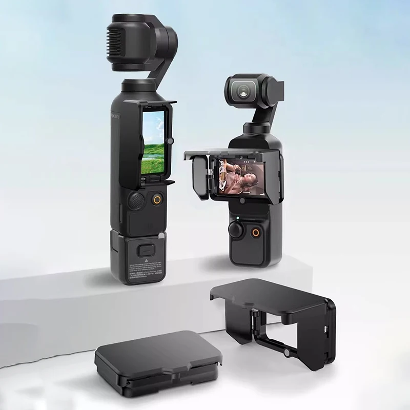 Pare-soleil d'écran pour OSMO Pocket 3, accessoires, pliable sur 3 côtés, Anti-éblouissement, protection de pare-soleil pour caméra