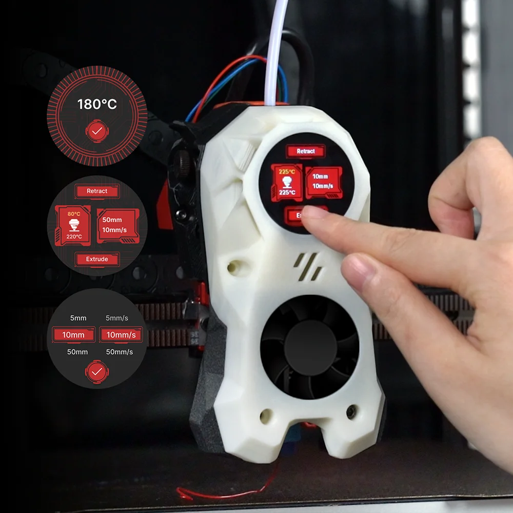 BIGTREETacétone-Écran d\'affichage KNOMI Open Source, mise à niveau pour imprimante 3D Klipper Voron V2.4, EBB SB2209 SB2240, LilVoron Stepréscolaire