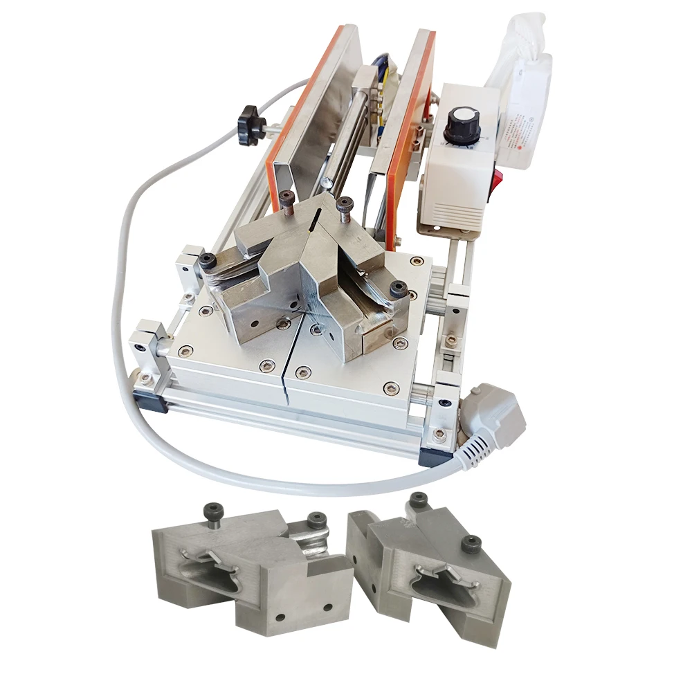 Refrigerator Door Gasket Seal Joint PVC Rubber Welding Machine Cold Door Plastic Strip Welder