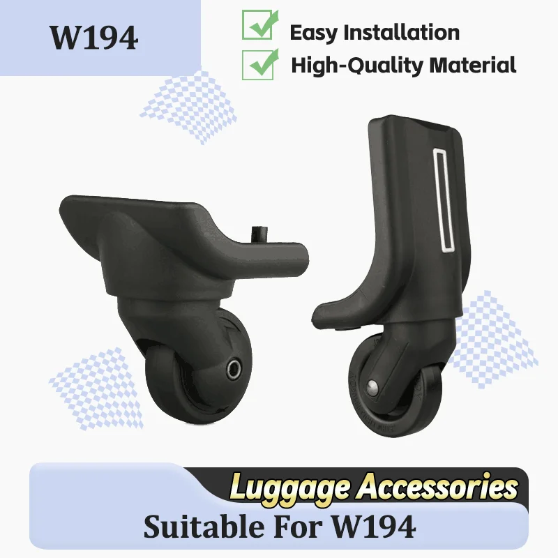 

For W194 Explosion-Proof Suitcase Casters Wear-Resistant, Pressure-Resistant Shock-Absorbing Say Goodbye to Annoying Noise