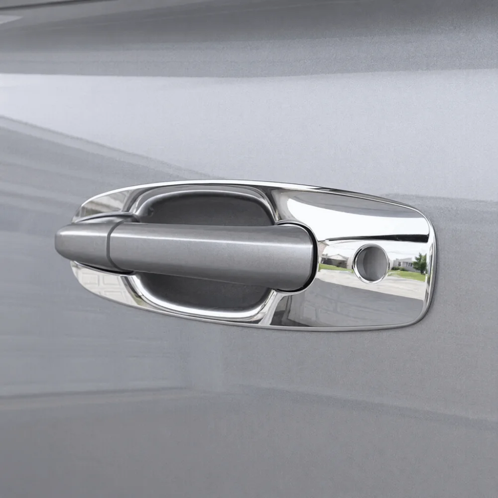 Silver Exterior Door Handle Cap Plastic Door Handle Escutcheon for INFINITI FX35 /FX50 /EX35 /QX50 /QX56 /QX60 /QX70 /QX80