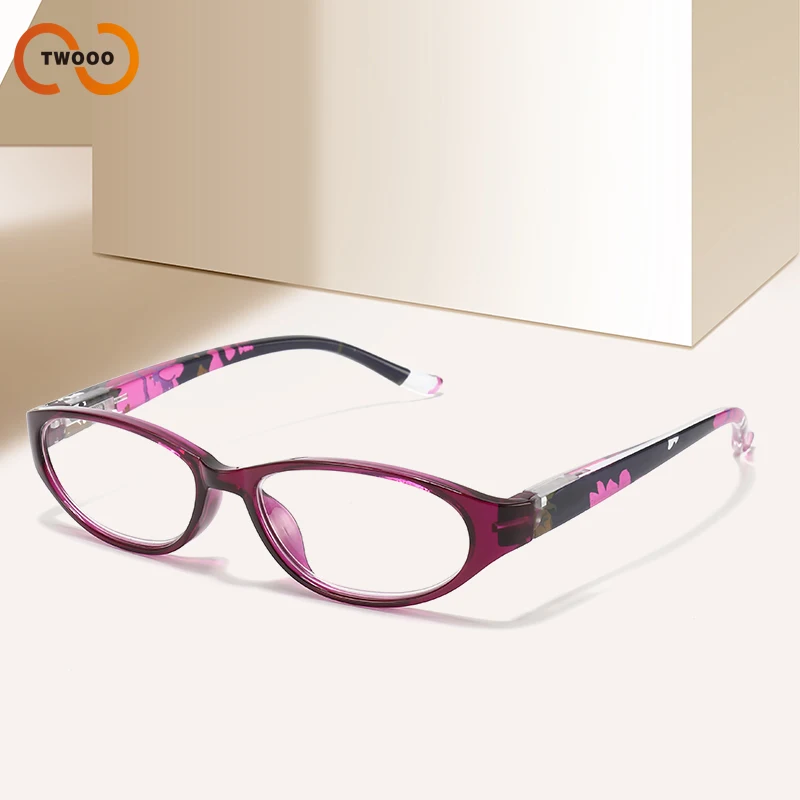 4 قطع من نظارات القراءة ذات الإطار الصغيرة الفاخرة - متينة ومضادة للانزلاق ومريحة