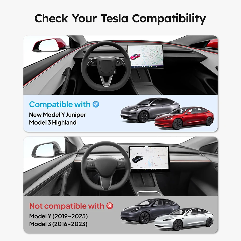 Armrest Storage Box for Tesla Model 3 & Y